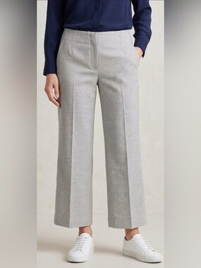 Cleo Grey Petite Dress Pants With Pockets